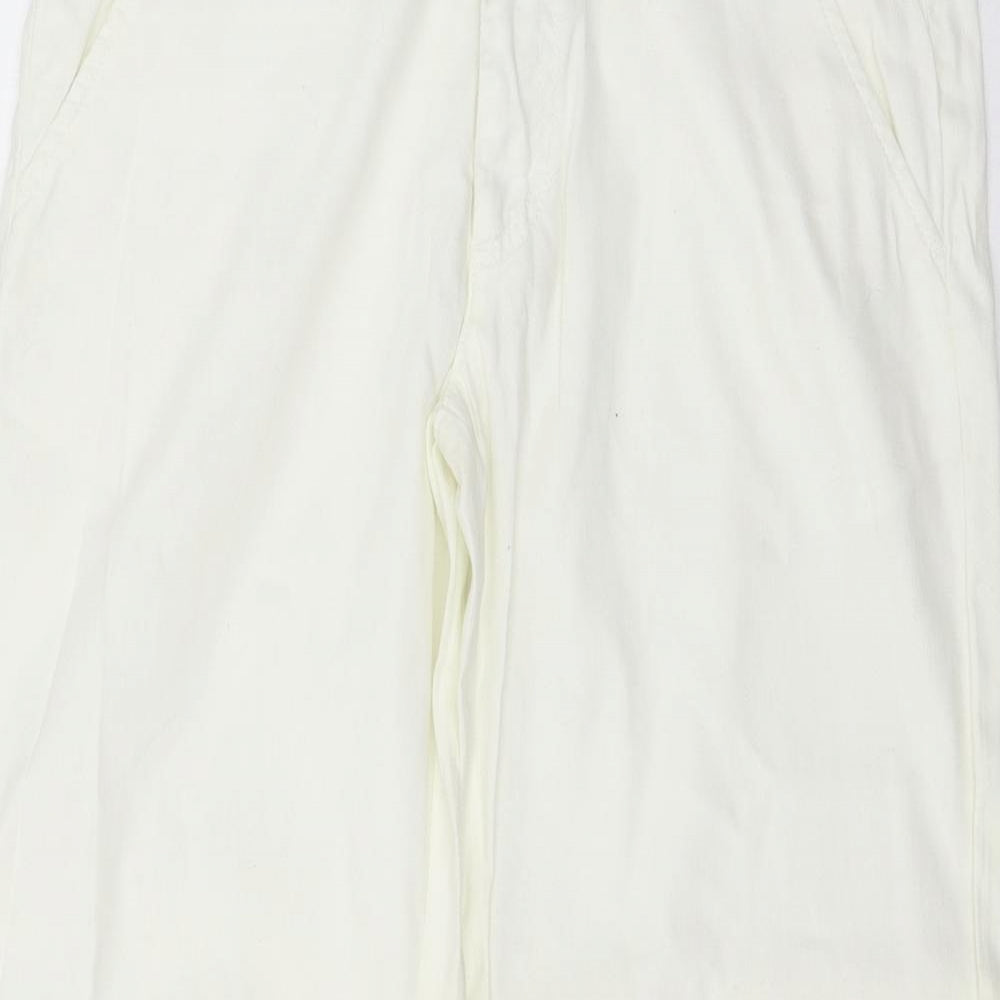 Calvin Klein Womens White   Trousers  Size 31 in L34 in