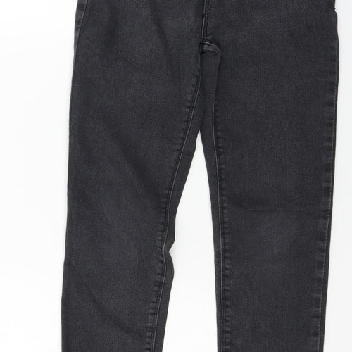 Denim & Co. Girls Grey  Denim Skinny Jeans Size 9-10 Years