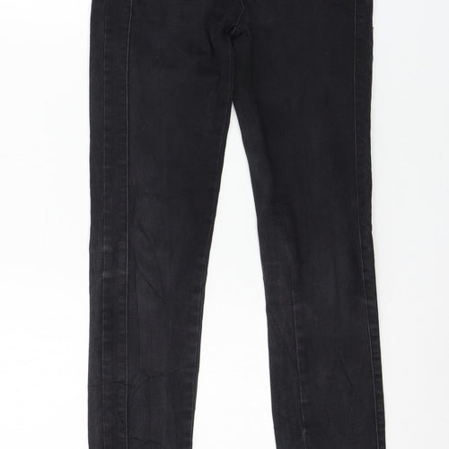 Amisu Womens Black  Denim Skinny Jeans Size 25 in L29 in
