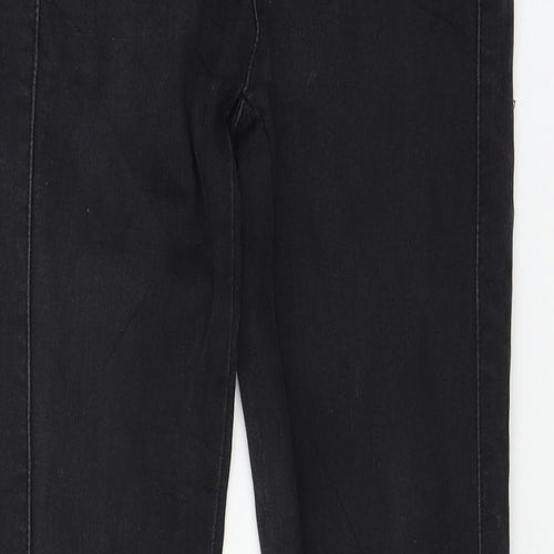 Amisu Womens Black  Denim Skinny Jeans Size 25 in L29 in