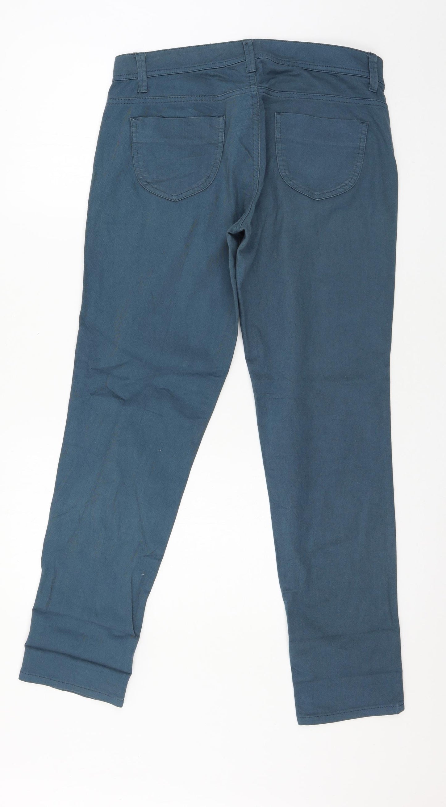 bennetton Womens Blue   Trousers  Size 30 L30 in