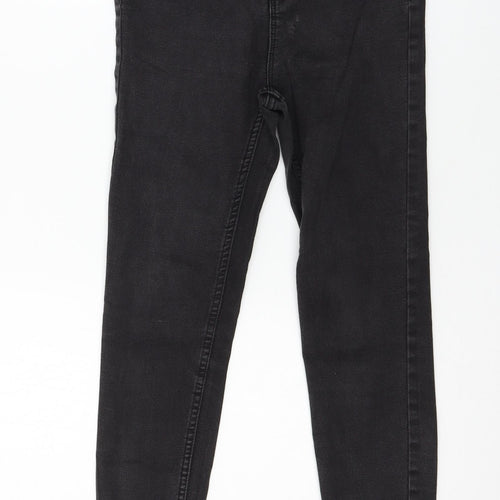 New Look Womens Grey  Denim Skinny Jeans Size 8 L23 in