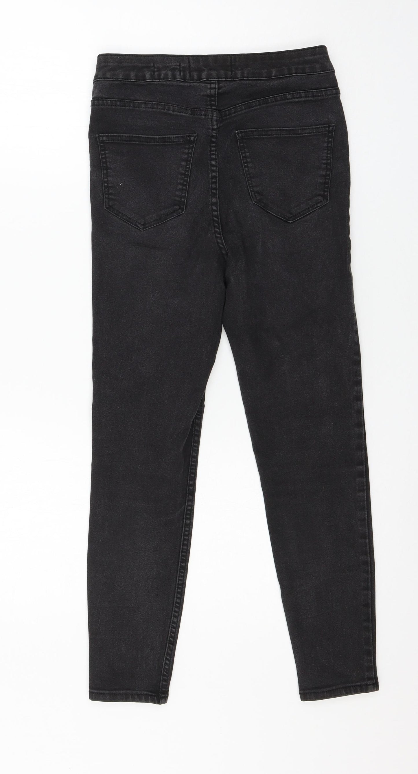 New Look Womens Grey  Denim Skinny Jeans Size 8 L23 in
