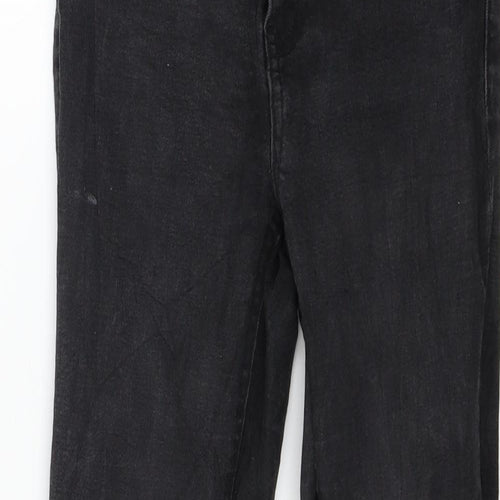 New Look Womens Grey  Denim Skinny Jeans Size 8 L25 in