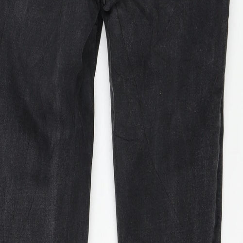 New Look Womens Grey  Denim Skinny Jeans Size 8 L25 in