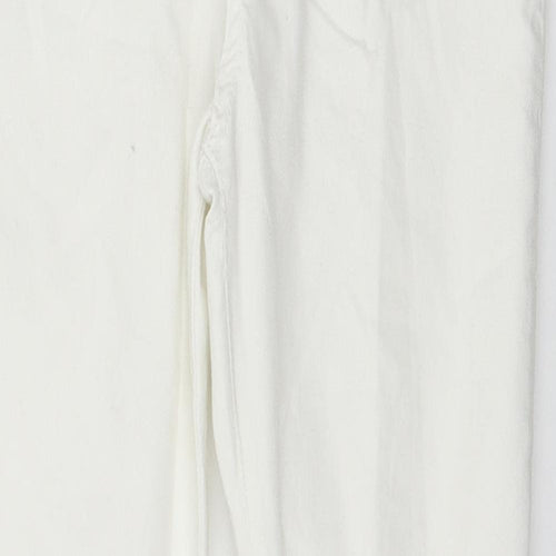 Beden Womens White  Denim Skinny Jeans Size 12 L28 in