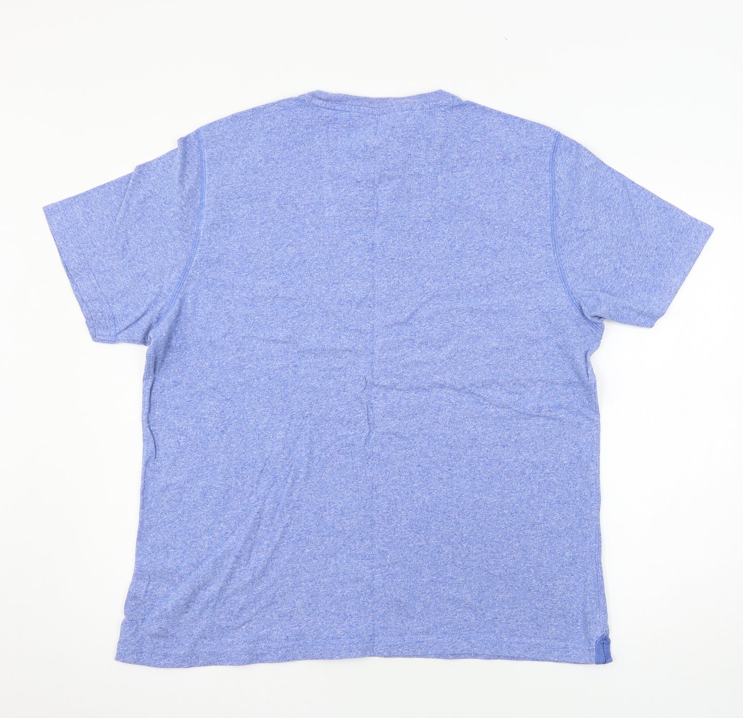 Boston Crew Mens Blue  Jersey  T-Shirt Size L