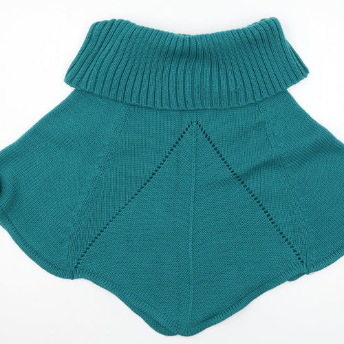 Silmar Womens Blue  Knit Pullover Jumper One Size