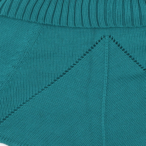 Silmar Womens Blue  Knit Pullover Jumper One Size