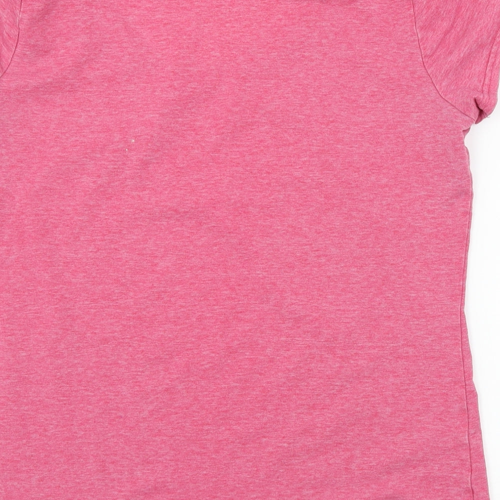 George Womens Pink  Jersey Basic T-Shirt Size 16
