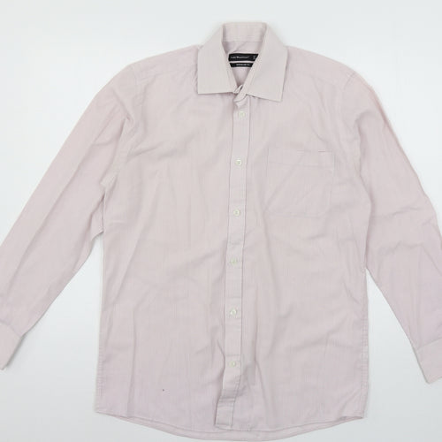 Cedar Wood State Mens Pink    Button-Up Size 15
