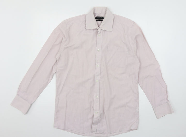 Cedar Wood State Mens Pink    Button-Up Size 15
