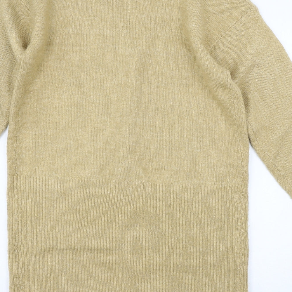 Dorothy Perkins Womens Brown  Knit Cardigan Jumper Size S