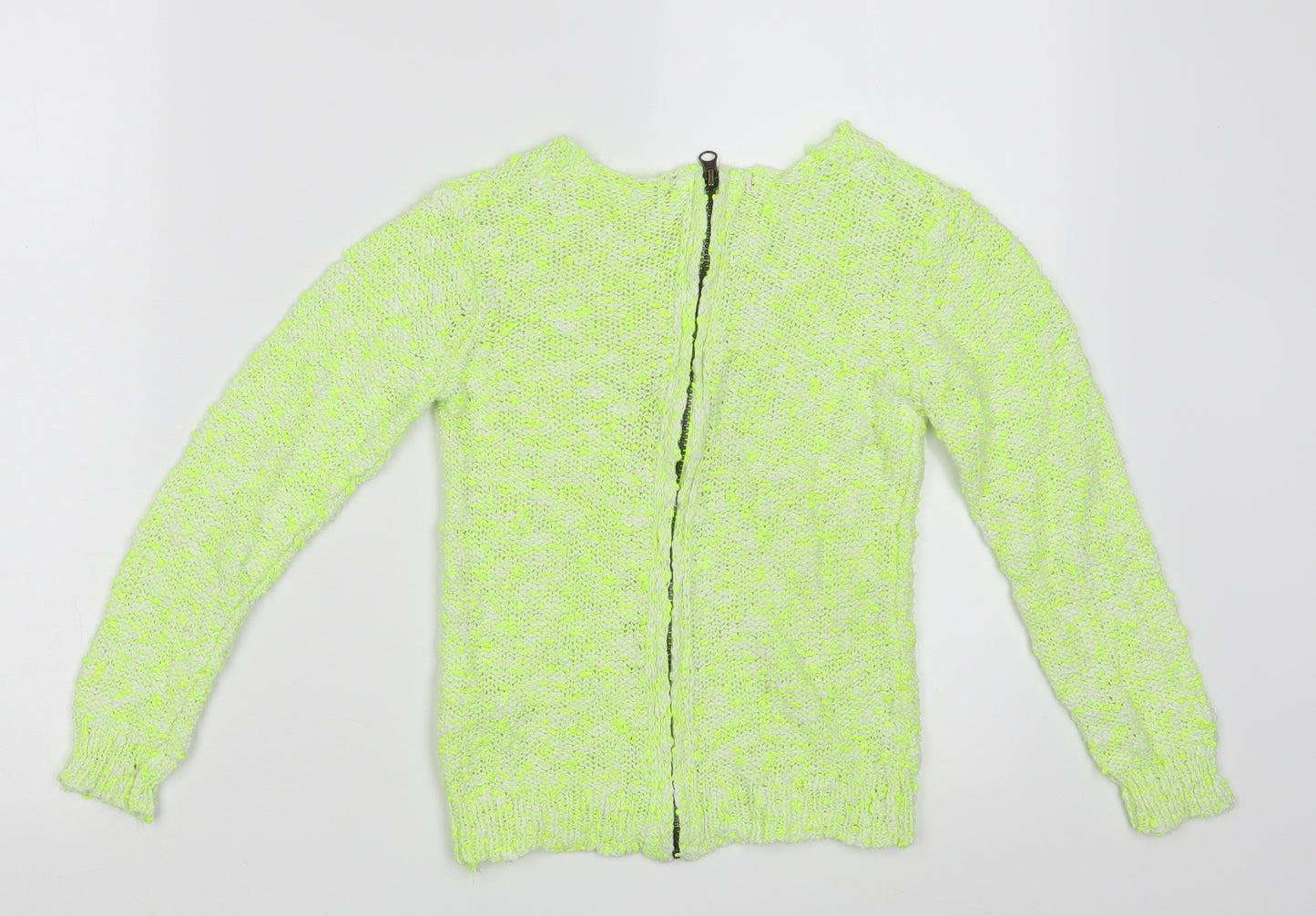 Young Dimension Girls Green   Full Zip Jumper Size 8-9 Years