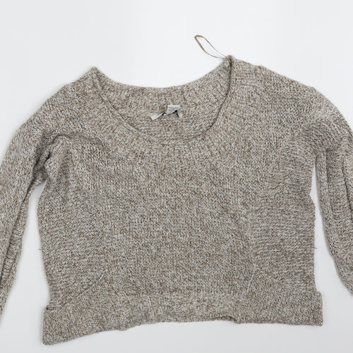 American Rag Cie Womens Brown   Pullover Jumper Size L