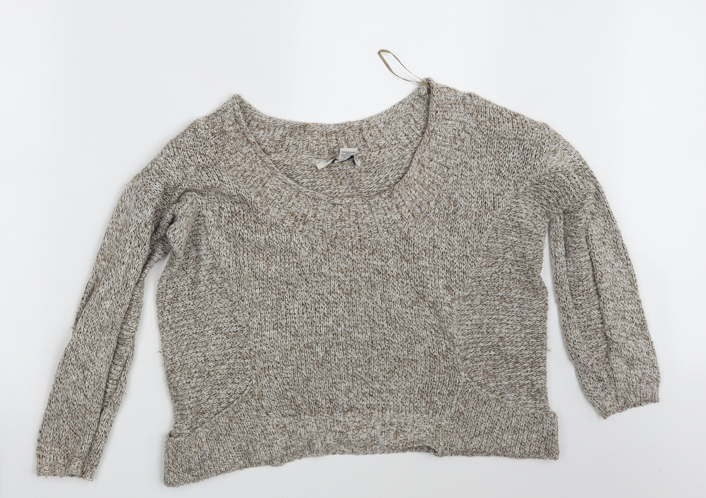 American Rag Cie Womens Brown   Pullover Jumper Size L
