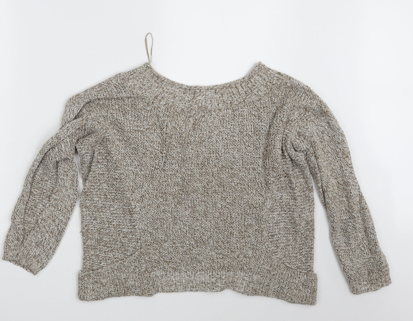 American Rag Cie Womens Brown   Pullover Jumper Size L