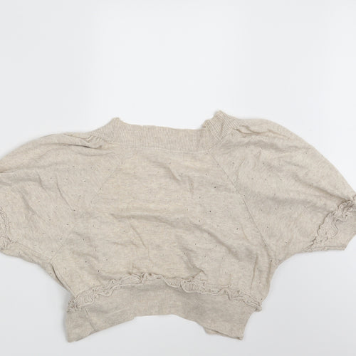 Todayswoman Womens Beige   Shrug Jumper Size 12