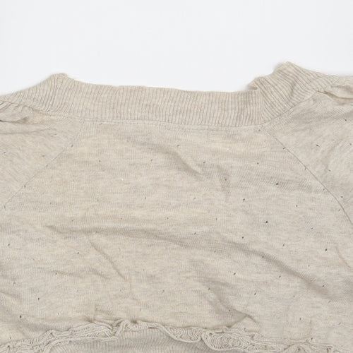 Todayswoman Womens Beige   Shrug Jumper Size 12