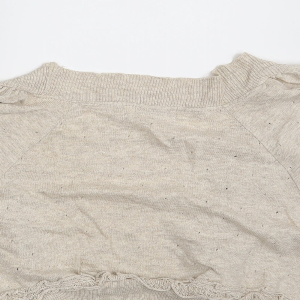 Todayswoman Womens Beige   Shrug Jumper Size 12
