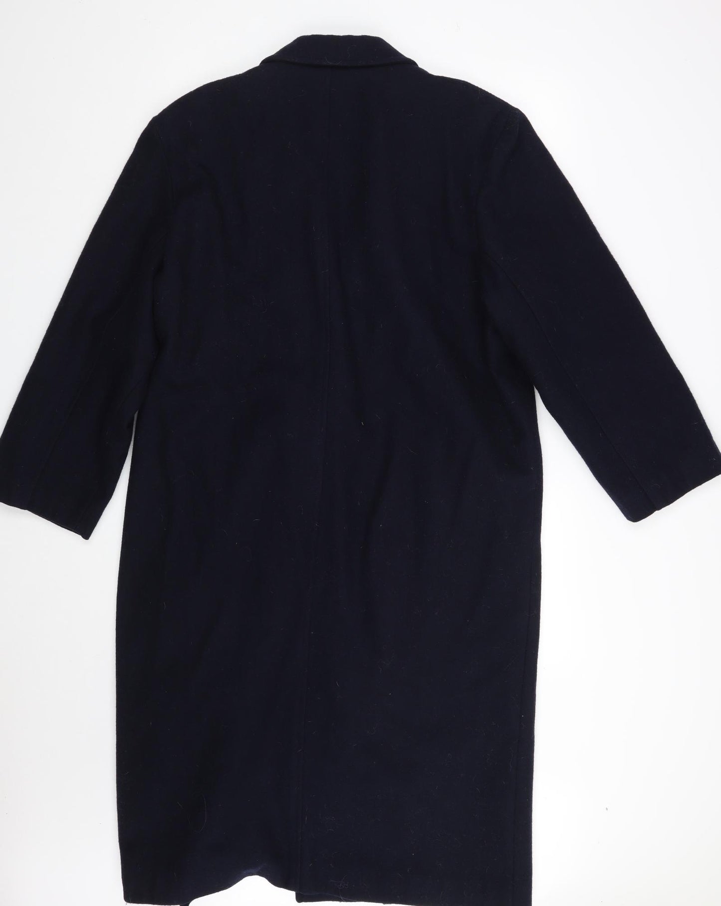 Etam Womens Blue   Overcoat Coat Size 14