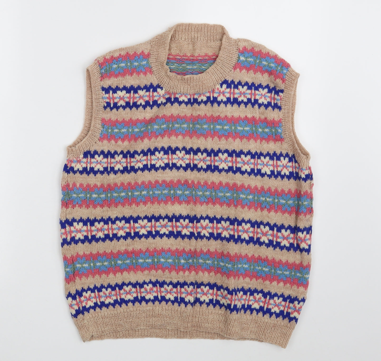 Preworn Womens Multicoloured Fair Isle  Pullover Jumper One Size