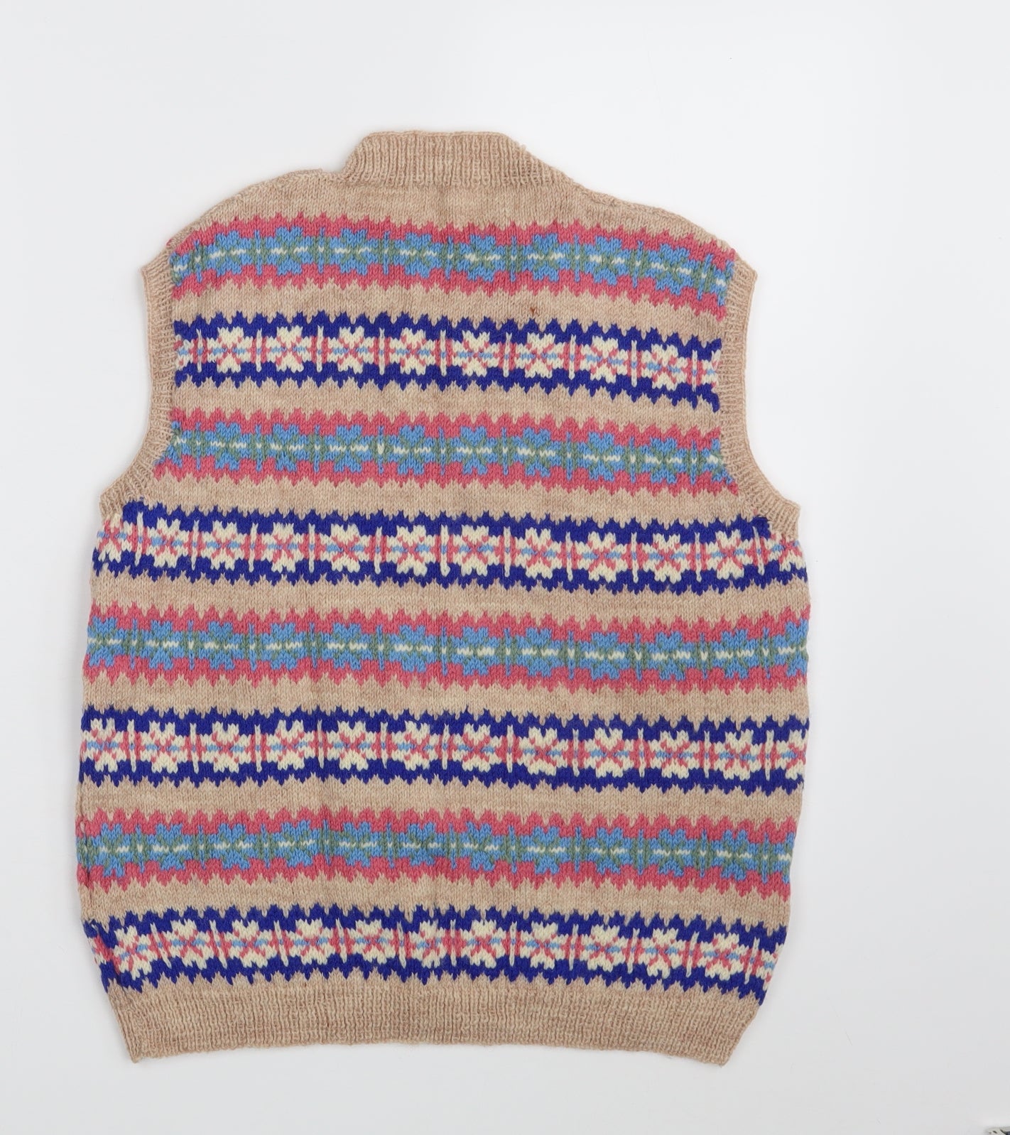 Preworn Womens Multicoloured Fair Isle  Pullover Jumper One Size