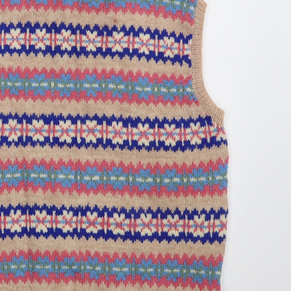 Preworn Womens Multicoloured Fair Isle  Pullover Jumper One Size