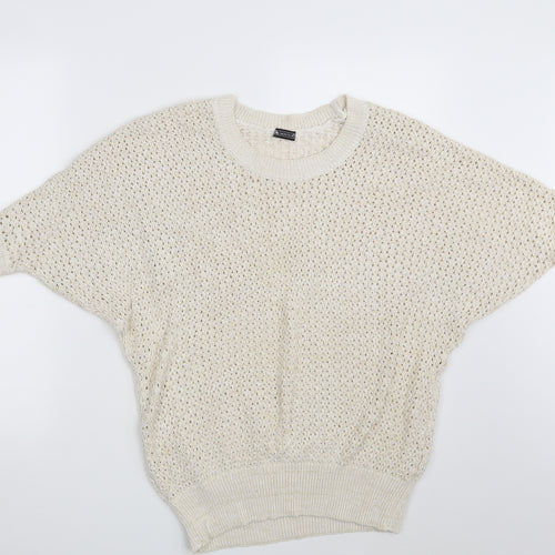 Laura Scott Womens Ivory   Pullover Jumper Size 18