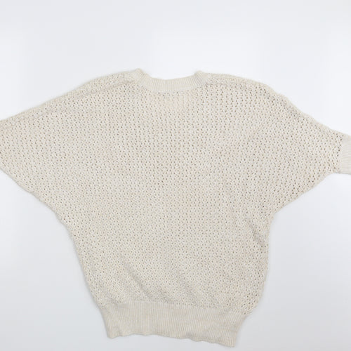 Laura Scott Womens Ivory   Pullover Jumper Size 18