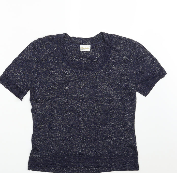 Roman Womens Blue   Pullover Sweatshirt Size M