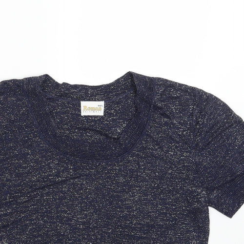 Roman Womens Blue   Pullover Sweatshirt Size M
