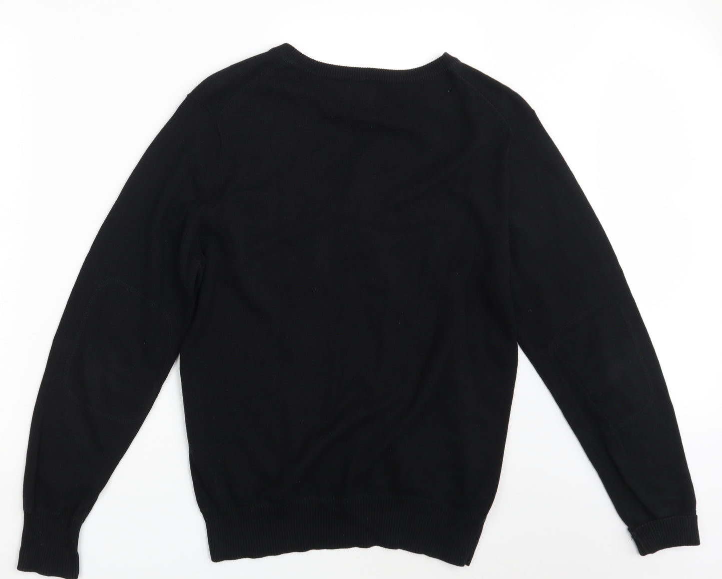 Soviet Mens Black   Pullover Jumper Size M
