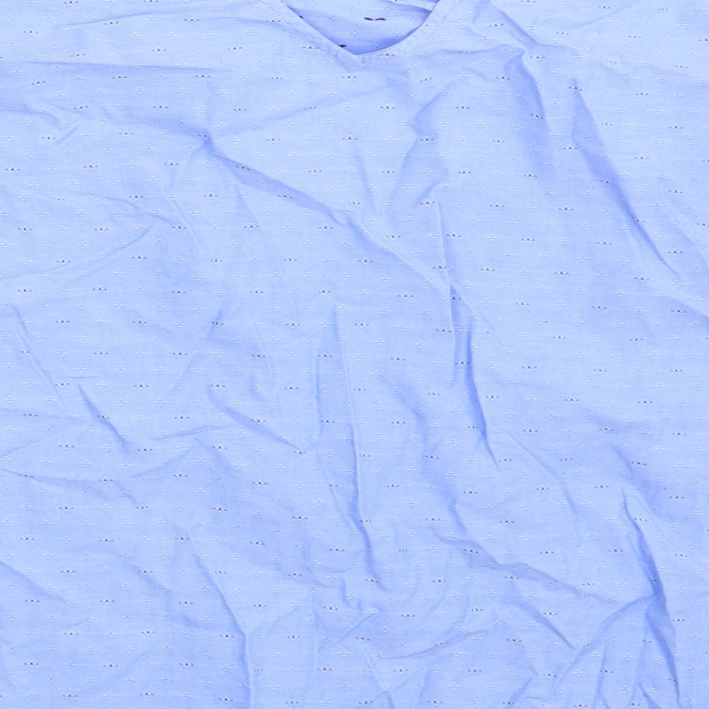 TOM TAILOR Womens Blue   Basic Blouse Size 12