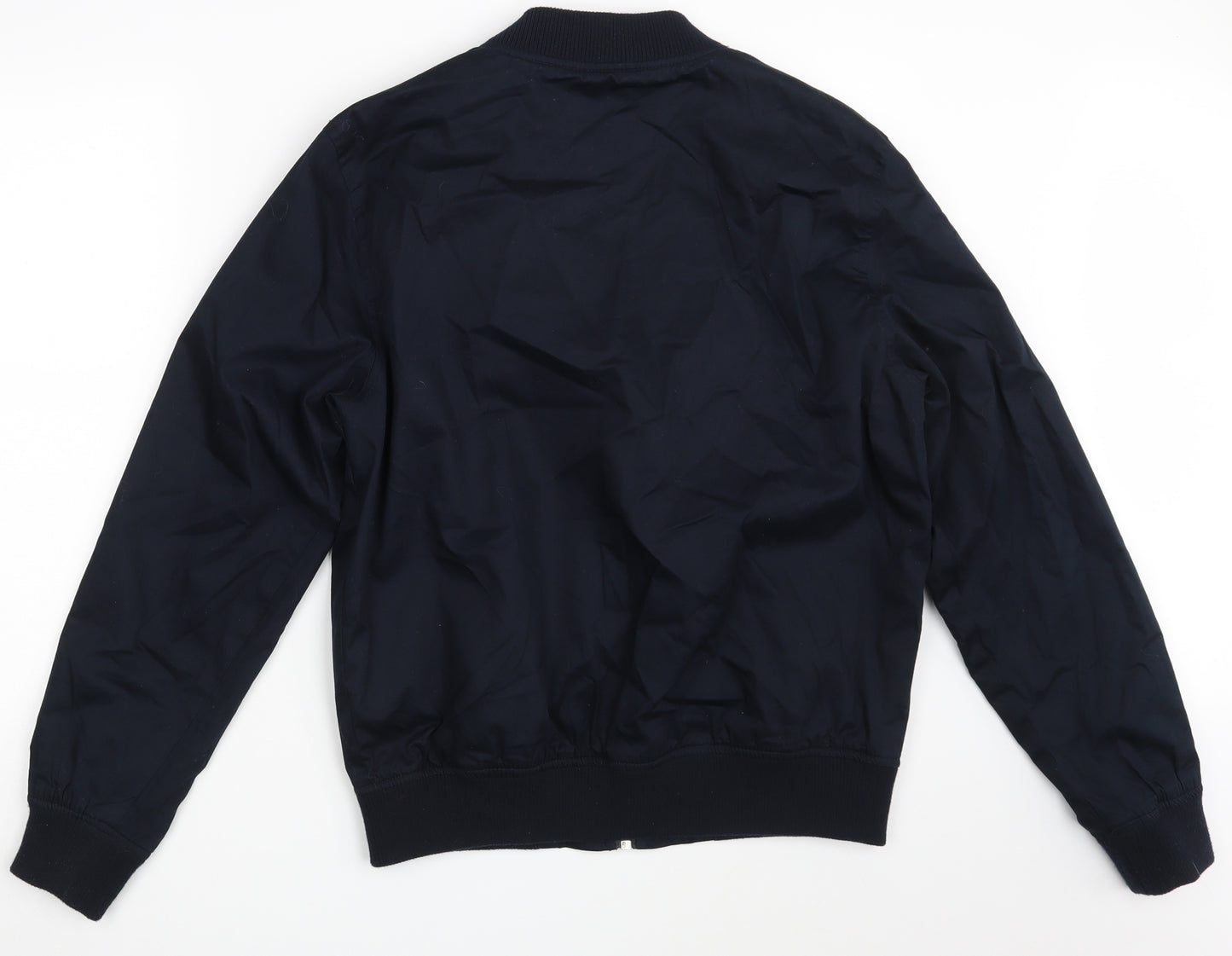 Cedar Wood State Mens Blue   Bomber Jacket Jacket Size L