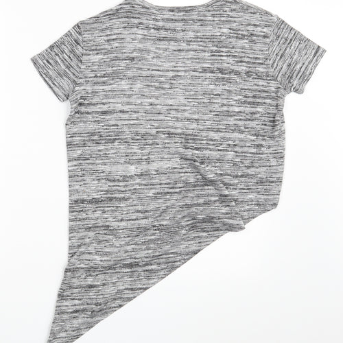 River Island Girls Grey   Pullover Sweatshirt Size 9-10 Years