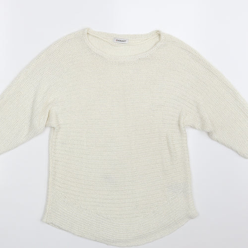 Damart Womens Ivory   Pullover Jumper Size 10
