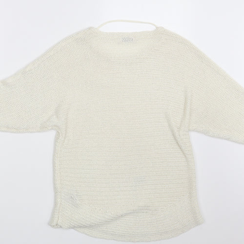 Damart Womens Ivory   Pullover Jumper Size 10