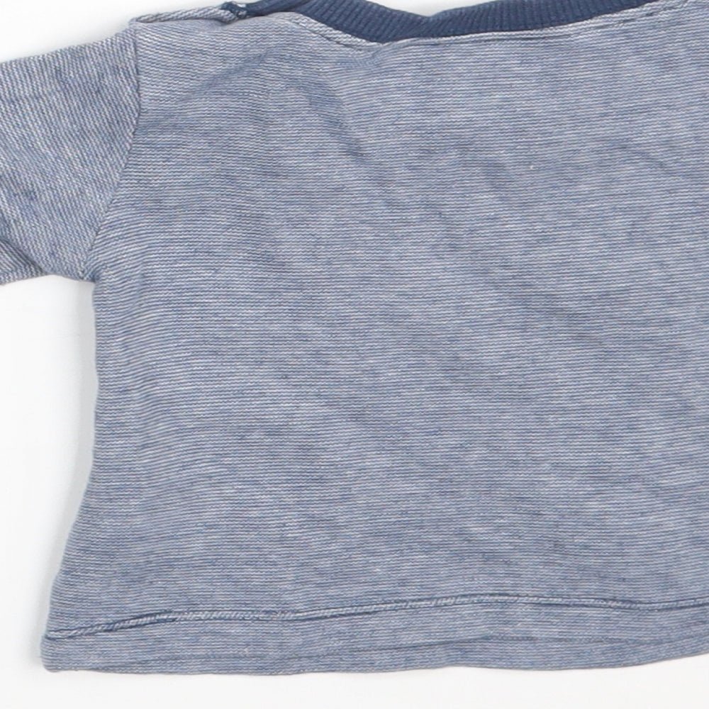 Mothercare Baby Blue   Basic T-Shirt Size 0-3 Months