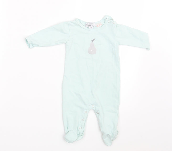 Ginger Lilly Baby Green   Romper One-Piece Size 3-6 Months