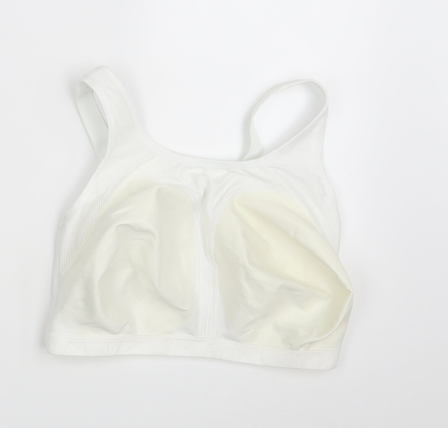 M&S Womens Ivory   Cropped Tank Size 10