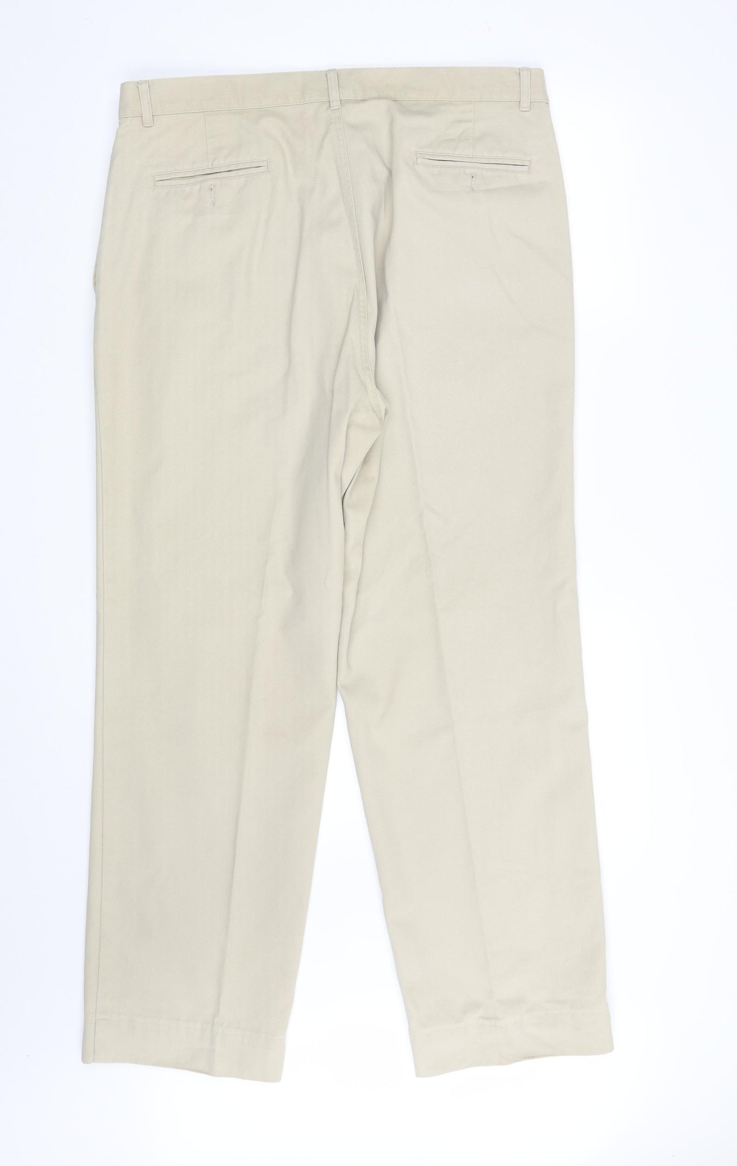 Cotton Traders Mens Beige   Trousers  Size 38 in L31 in