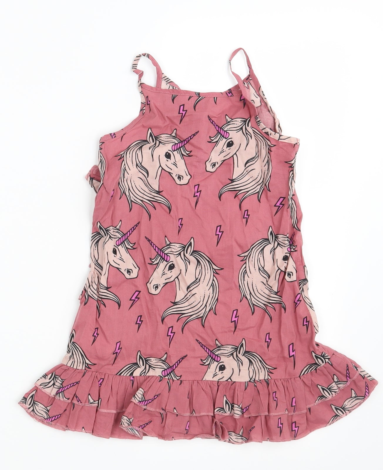NEXT Girls Pink Animal Print  A-Line  Size 3 Years  - Unicorn
