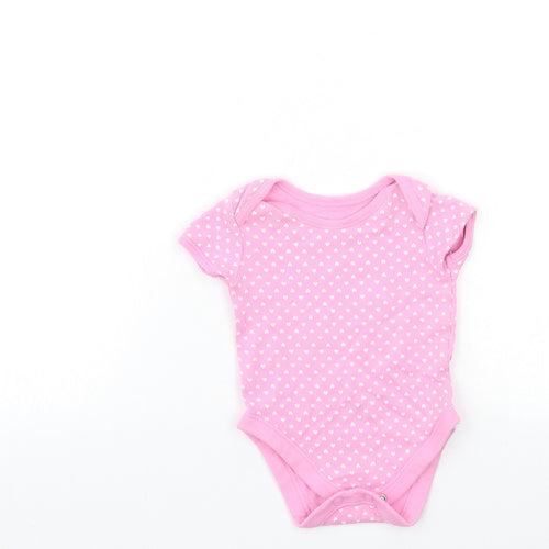 George Baby Pink   Babygrow One-Piece Size 0-3 Months