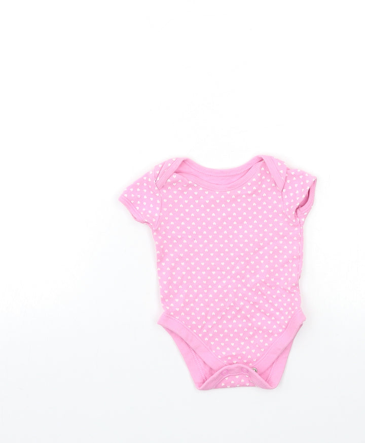 George Baby Pink   Babygrow One-Piece Size 0-3 Months