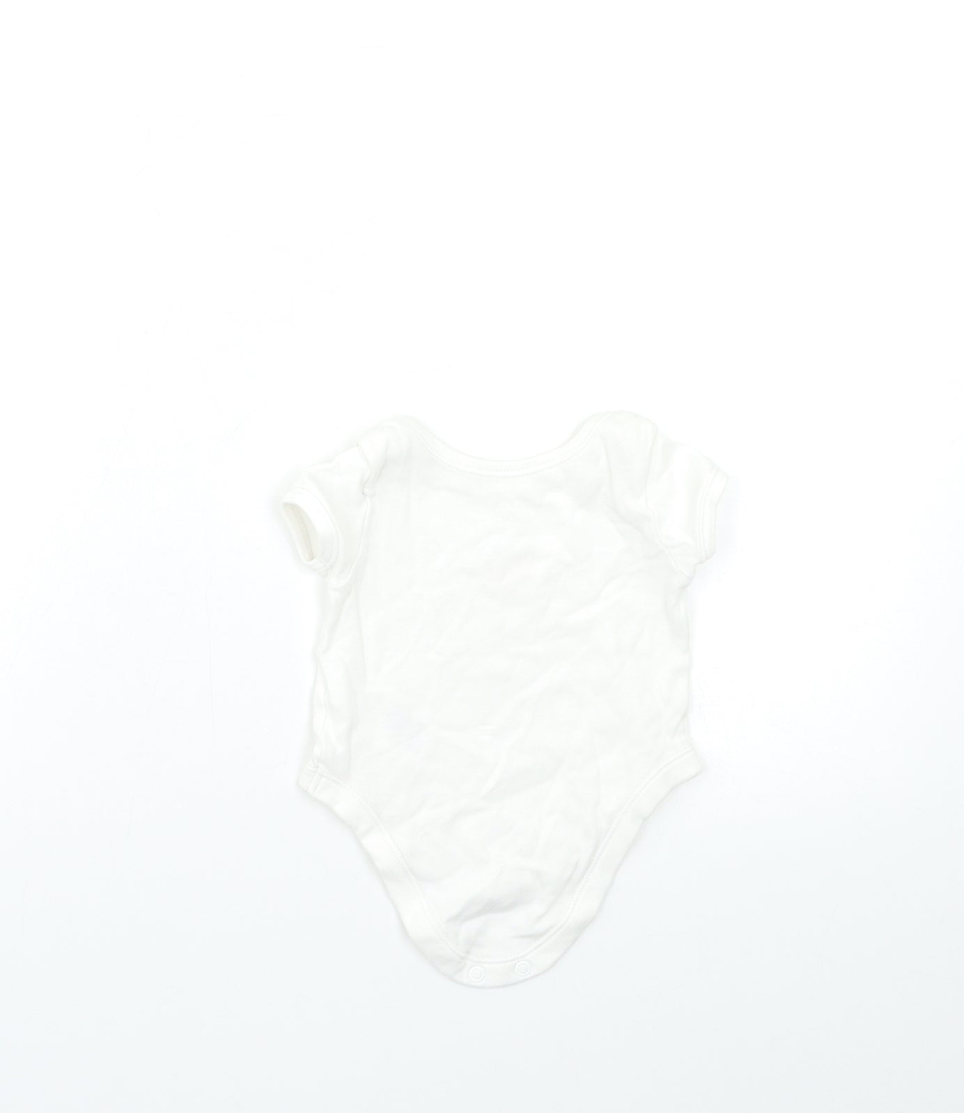 George Baby White   Babygrow One-Piece Size 0-3 Months