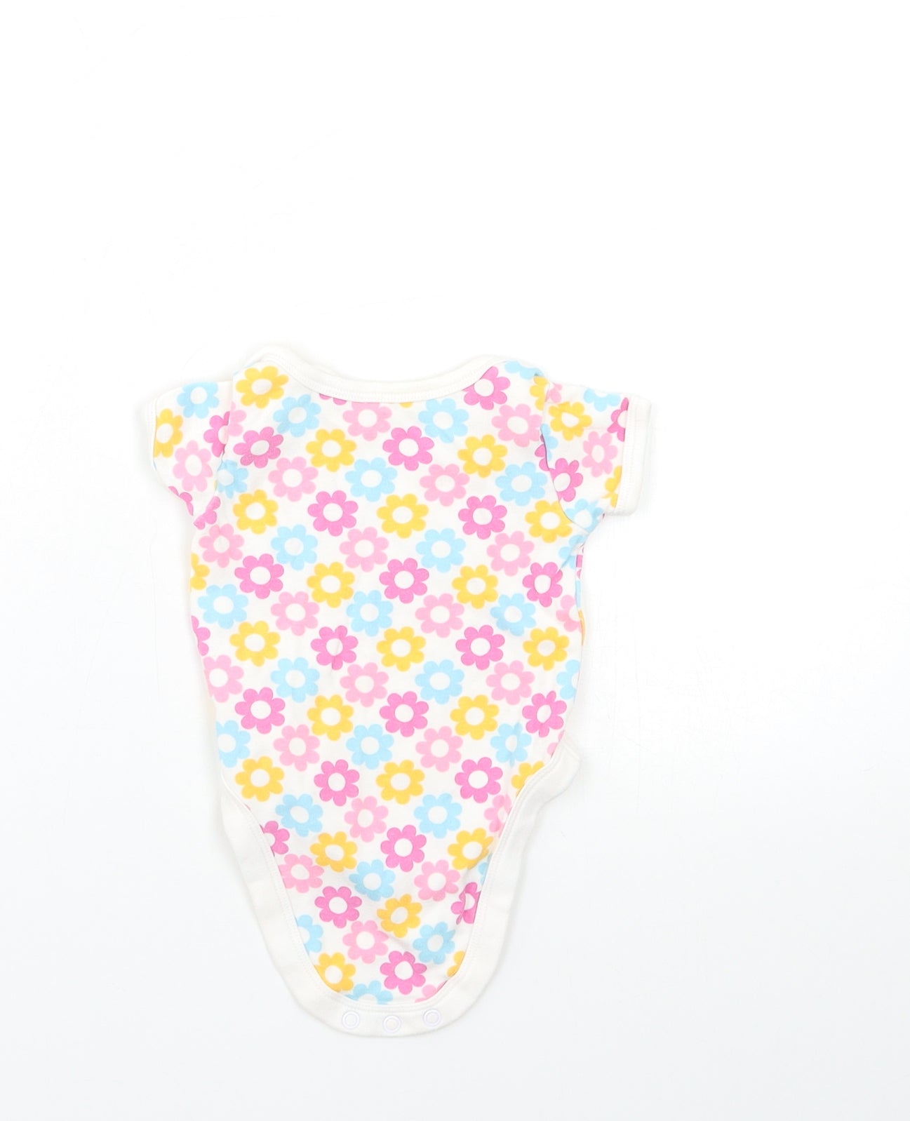 Mini Club Baby Pink Floral  Babygrow One-Piece Size 0-3 Months