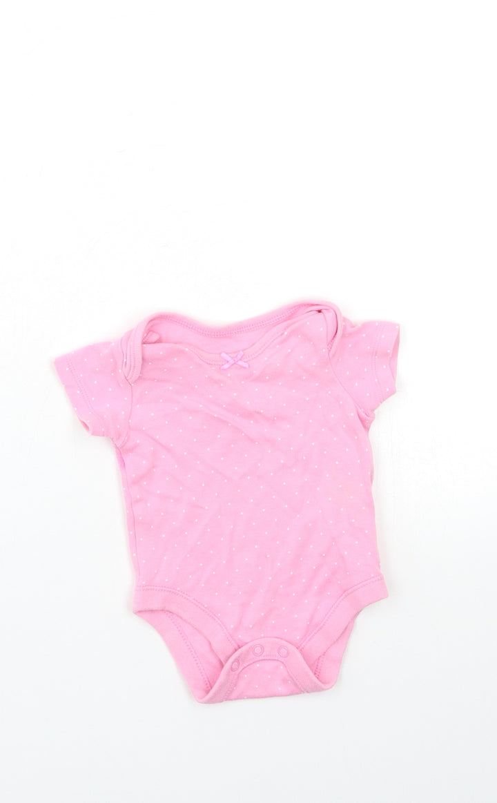 F&F Baby Pink Babygrow One-Piece Size 0-3 Months