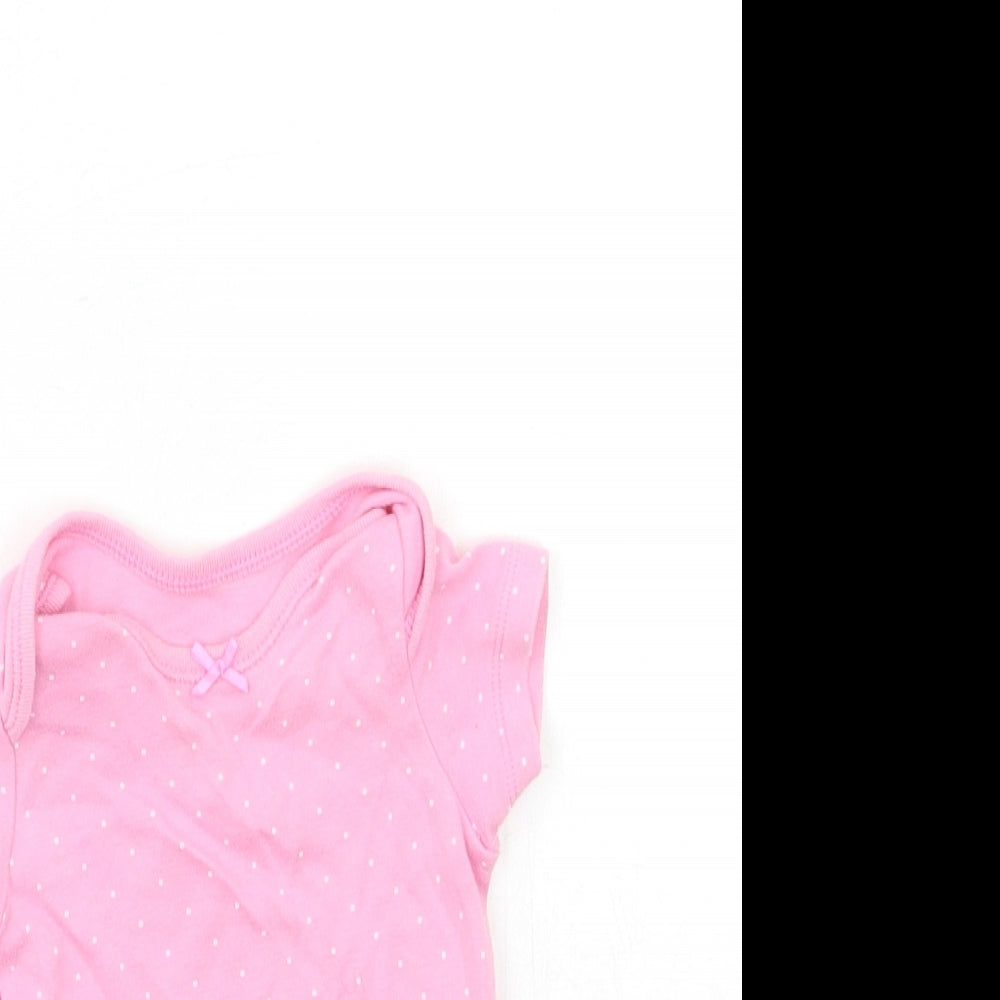 F&F Baby Pink   Babygrow One-Piece Size 0-3 Months