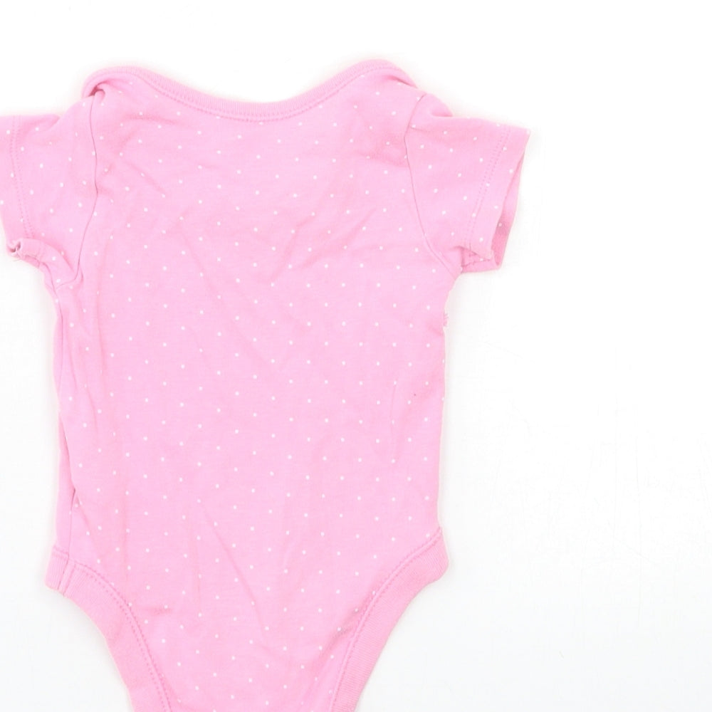 F&F Baby Pink   Babygrow One-Piece Size 0-3 Months